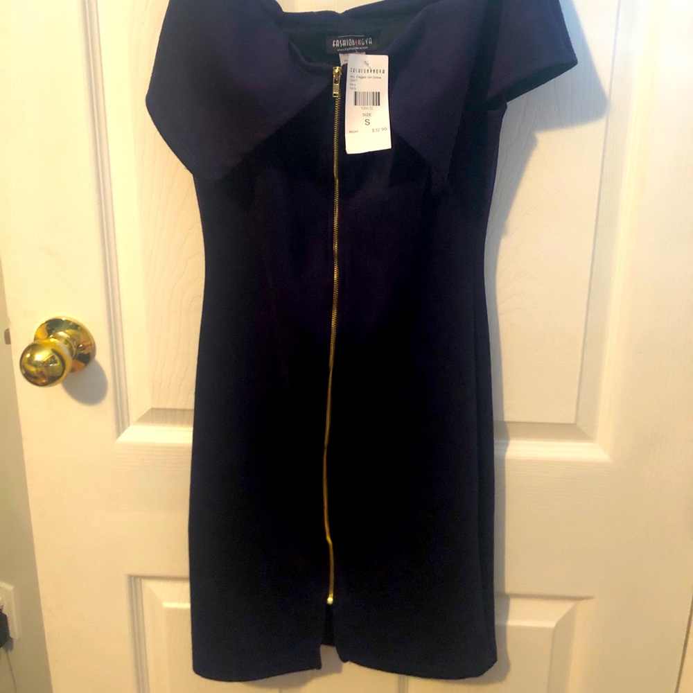 Fashion Nova Off-the-shoulder Dress